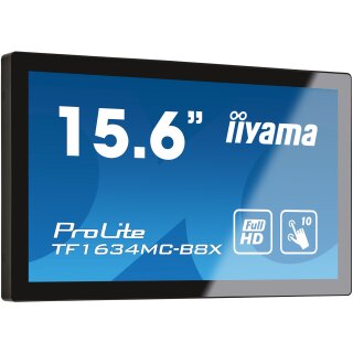 IIYAMA 39.5cm (15.6") TF1634MC-B8X 16:9 M-Touch HDMI+DP