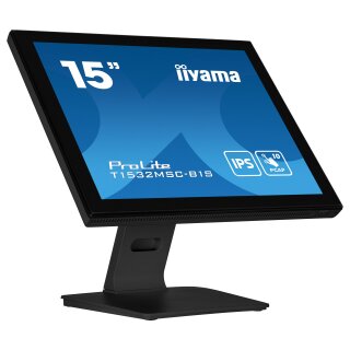 IIYAMA 38.0cm (15") T1532MSC-B1S 4:3 M-Touch HDMI+DP TN retail