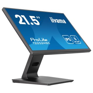 IIYAMA 54.5cm (21.5") T2252MSC-B2AG 16:9 Touch HDMI+2USB+DP