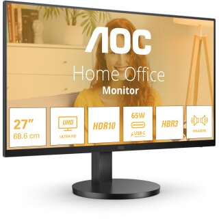 AOC 68.6cm (27") U27B3CF 16:09 2xHDMI+USB-C 4K Lift bl.