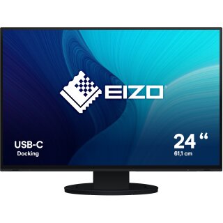 EIZO 61.0cm (24") EV2485-BK 16:10 HDMI+DP+USB-C IPS bl.