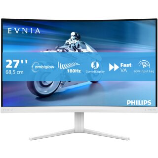 Philips 68.5cm (27.0") 27M2C5201L 16:09 2xHDMI+DP Curved wh.