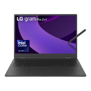 LG gram 16 Pro 2-in-1 16" Touch Core U7 255H 16GB/1TB SSD Win11 Pro 16TB90TP-K.AP78G