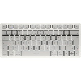 Cherry TAS KW 7100 MINI BT FOR MAC Wireless DE-Layout weiß