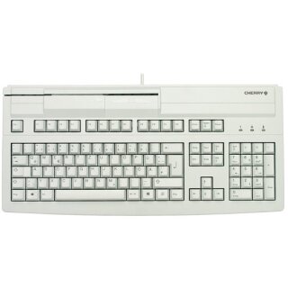 Cherry MultiBoard V2 G80-8000 - Tastatur - USB Deutsch Hellgrau