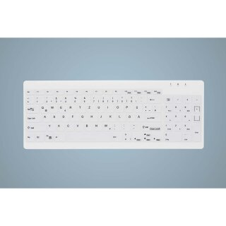 Cherry AKTIVE KEY Hygiene Compact Ultraflat Keyboard with Nu