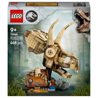 LEGO 76969 Jurassic World Dinosaurier-Fossilien: Triceratops