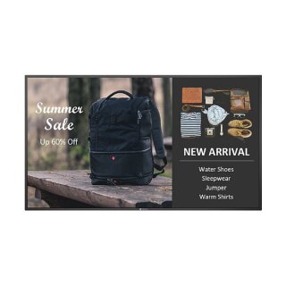 AG neovo QM-6502 165.1cm(65") LED black (Speditionsversand)