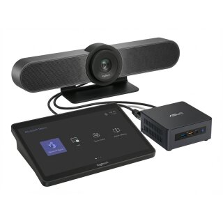 Logitech Bundle Tap Controller wired with Cat5e Kit+MeetUp Conference camera+AIS Intel Core i5-1350P+V kit