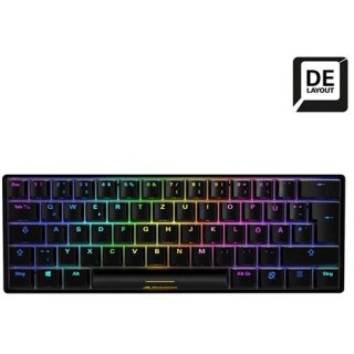 Sharkoon Gaming Tastatur Skiller SGK50S4 schwarz-braun DE