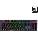 Sharkoon Gaming Tastatur Skiller SGK20 schwarz-rot DE