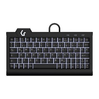 KeySonic KSK-3010ELC (DE) Super-Mini Backlight schwarz