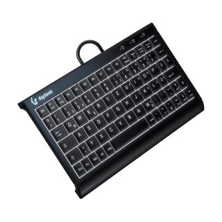 KeySonic KSK-3011ELC (DE) Super-Mini mit Nummernblock sw
