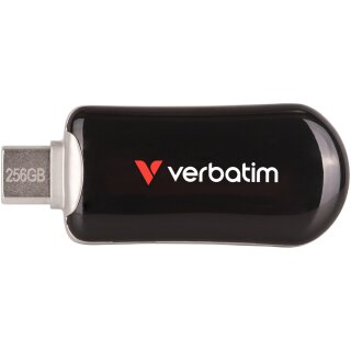 STICK 256GB Verbatim Plectra Black USB-C Flash Drive 30226