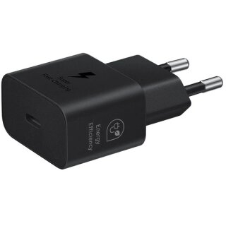 Samsung Galaxy Fast Charger 25W w/o Cable Black Blister