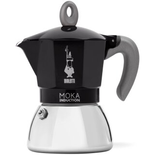 Bialetti Mokka-Kanne 1.4 l Moka Induktion schwarz