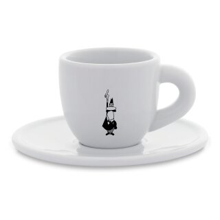 Bialetti Mokatasse Omino mit Untertasse