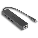 D I-TEC USB-C SLIM HUB + GLAN