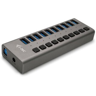 D I-TEC USB 3.0 HUB 10 PORT 48 W