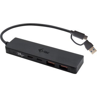 D I-TEC USB-C HUB 2+2X USB-C/A