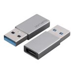 4smarts Passiver Adapter USB-A 3.0 auf USB-C 2er Set