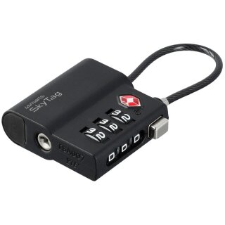 4smarts Standort-Finder SkyTag TSA Lock schwarz
