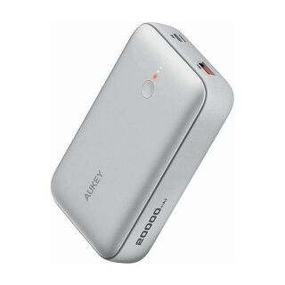 Aukey Powerbank Spark Mini 20000mAh 20W USB-C/USB-A weiß