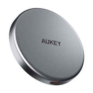 Aukey Ladeplatte MagFusion Aura Qi2 15W Wireless schwarz