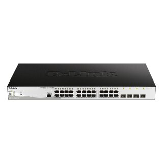 D-Link DGS-1210-28P/ME/E 28-Port Layer2 PoE GBit Smart Managed