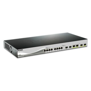 D-Link DXS-1210-12TC/E12-Port Smart Managed 10G Switch 4x SFP+