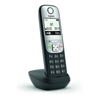GIGASET A690HX schwarz 5.1 cm 2 Zoll schwarz-weiss Grafik-Display Freisprechen Telefonbuch fr DECT Basisstationen und Router