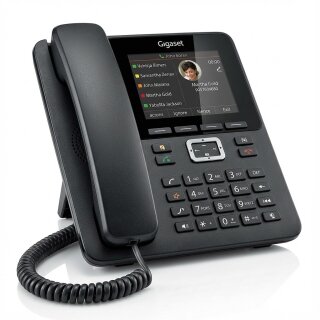 GIGASET P810 IP PRO IP Tischtelefon 8.5 cm 3.36 Zoll TFT-Farbdisplay USB 2x RJ45 Anschluss fr P800 KEY PRO Expanson Module PoE