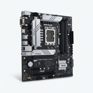 ASUS PRIME H610M-A R2.0 S1700/DDR5/DP-HDMI-VGA/2xM.2/µATX NEW! With internal USB-C and DDR5