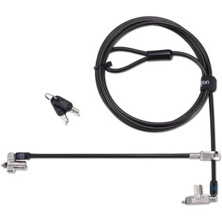 Kensington Slim N17 2.0 Laptop-Schloss f.Wedge.Dual Head