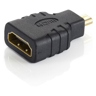 Equip HDMI Adapter Micro D-A St/Bu sw Polybeutel