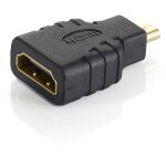 Equip HDMI Adapter Micro D-A St/Bu sw Polybeutel