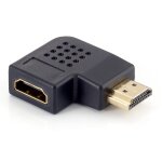 Equip HDMI Adapter A-B St/Bu 90 Grad gewinkelt sw Polybeutel
