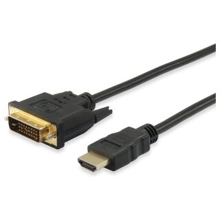 Equip HDMI A auf DVI(24+1) St/St 3.0m 1920x1200/60Hz sw