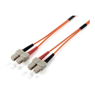 Equip LWL Patchkabel SC/SC9/125u OS2 10.00m gelb LSOH Polybeutel