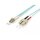 Equip LWL Patchkabel LC->SC 0.50m Multimode Duplex OM3 turq Polybeutel
