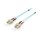 Equip LWL Patchkabel SC->SC 2.00m Multimode Duplex OM3 turq Polybeutel