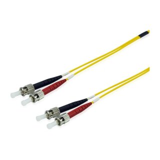 Equip LWL Patchkabel ST->ST 1.00m Singlemode Duplex OS2 ge Polybeutel
