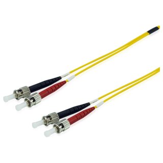 Equip LWL Patchkabel ST->ST 5.00m Singlemode Duplex OS2 ge Polybeutel