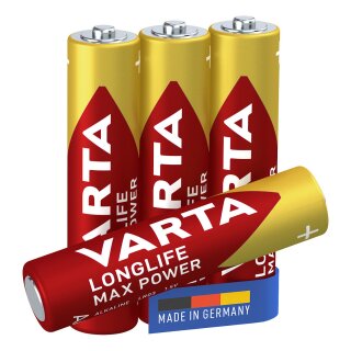 Batterie AAA (LR03) 1.5V *Varta* Max Power - 4-Pack