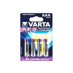 Batterie AAA (LR03) 1.5V *Varta* Ultra Lithium - 4-Pack