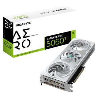 RTX 5060 16GB Gigabyte TI AERO OC GDDR7 3 Fan