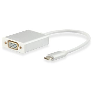 Equip Adapter USB-C -> VGA HD15 1920x1080/60Hz 0.15m si