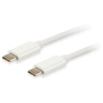 Equip Kabel USB-C 3.2 -> C Plat. St/St 2.00m 3A...
