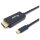 Equip Adapter USB-C -> HDMI 4K30Hz 1.00m sw