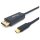 Equip Adapter USB-C -> DisplayPort 4K60Hz 3.00m sw